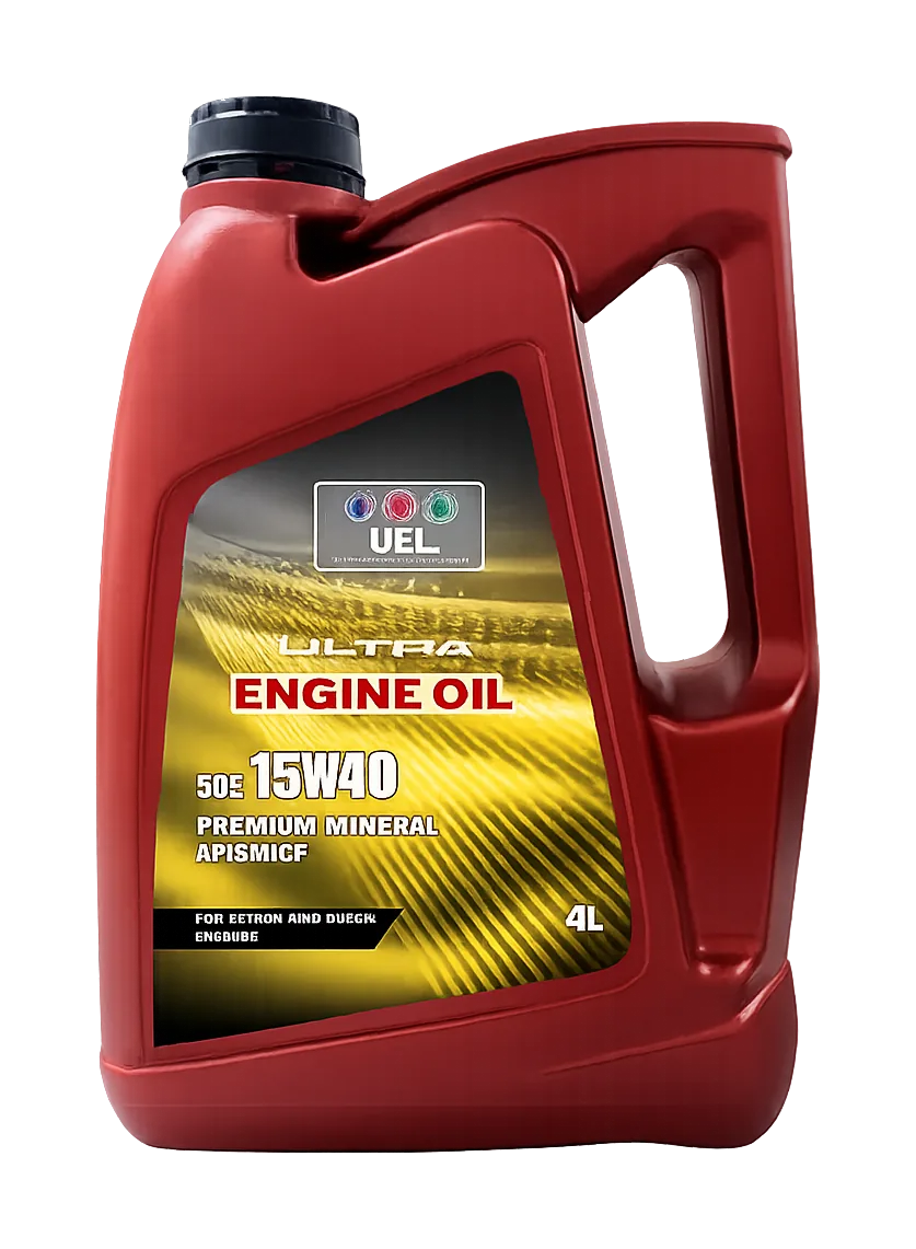 UEL Ultra Engine Oil SAE 15W-40 Premium Mineral 4L