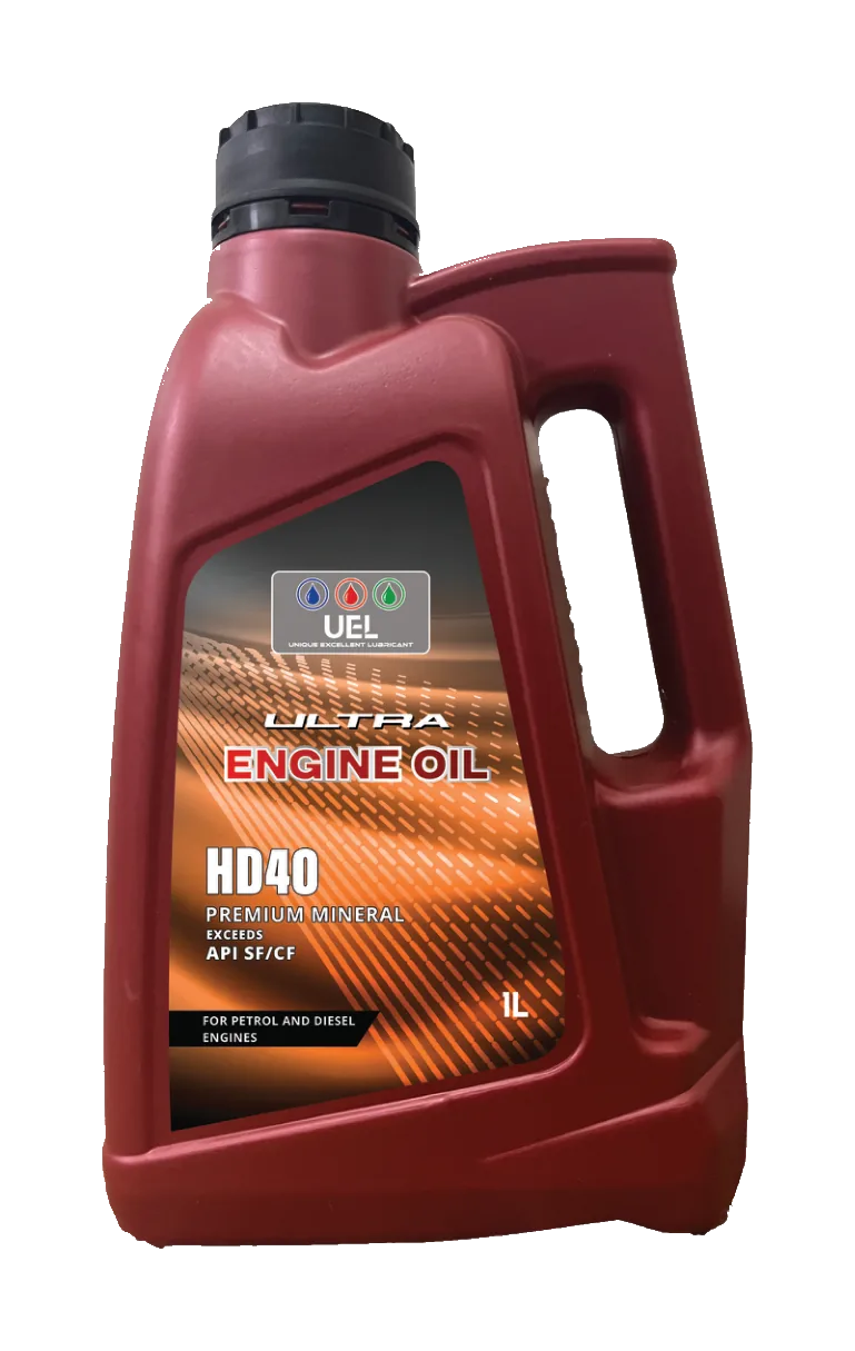 UEL Ultra Engine Oil HD40 Premium Mineral 1L